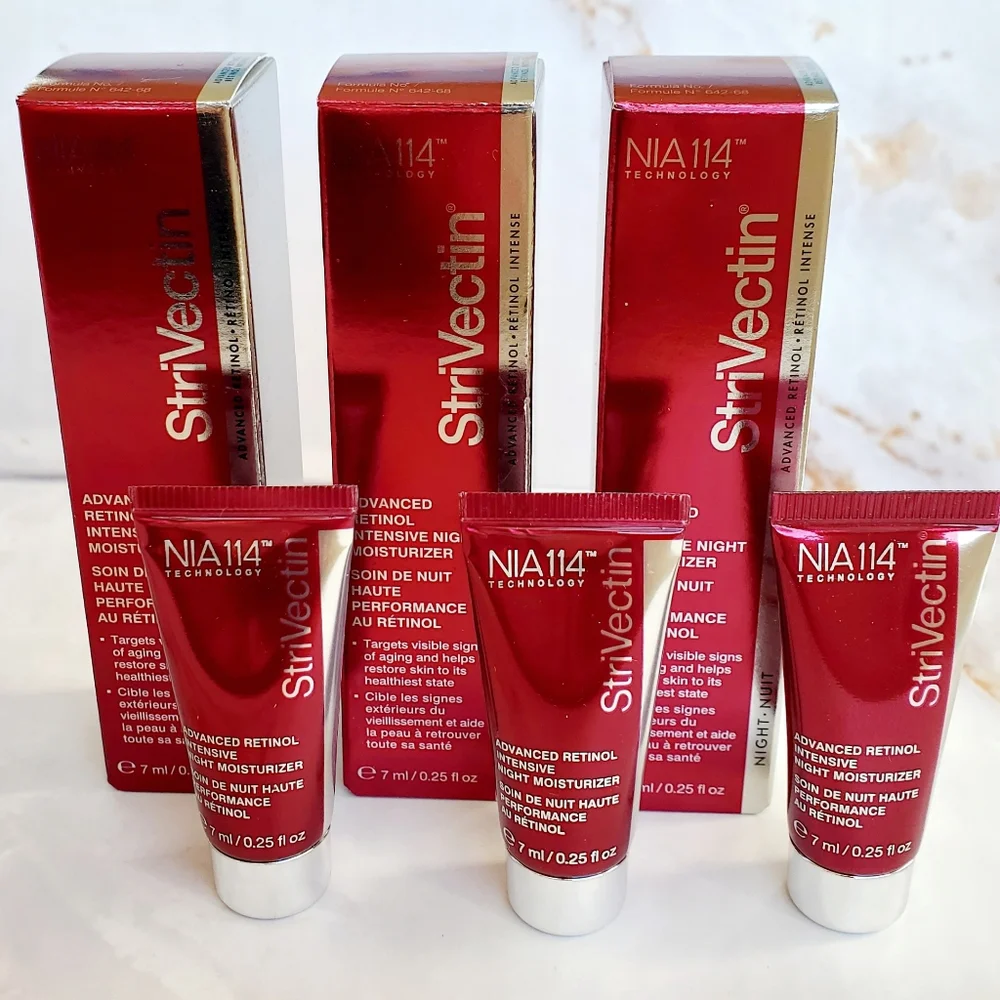 3 - StriVectin Advanced RETINOL Intensive Night Moisturizer Face Cream Bundle